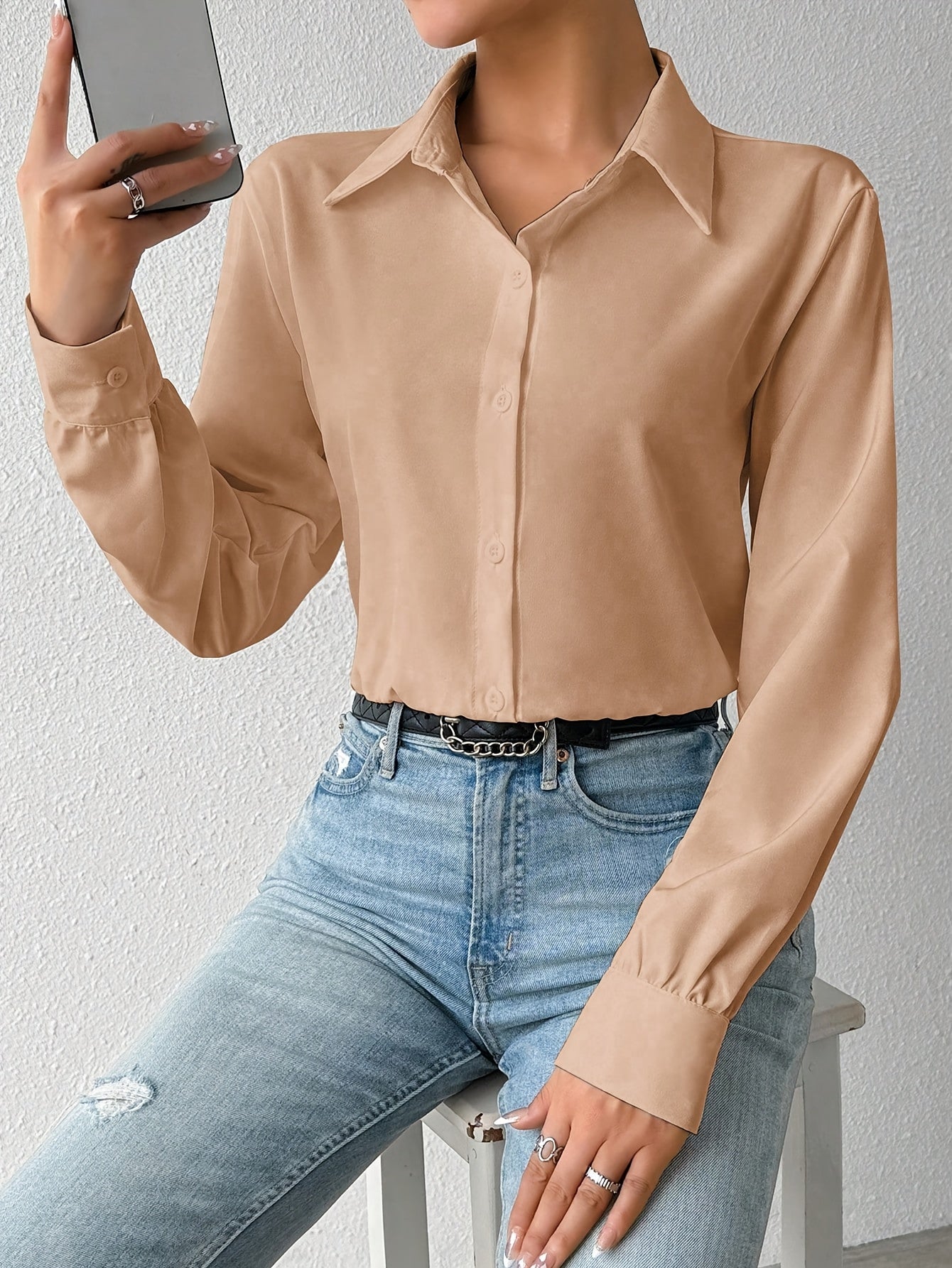 Blusa No-Stiro Chic