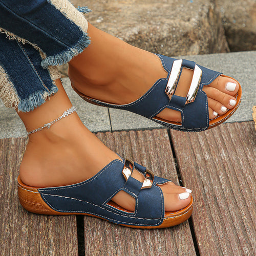 Sandali Scivola Comfort Capri