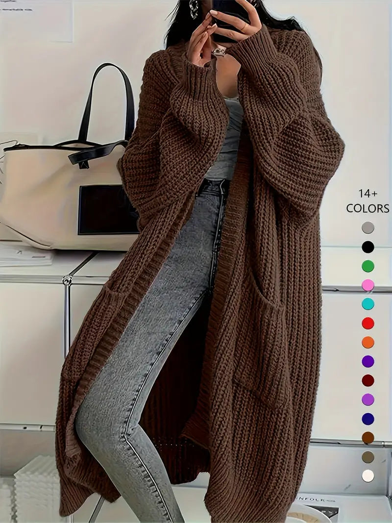 Cappotto Al Ginocchio Easy-Chic