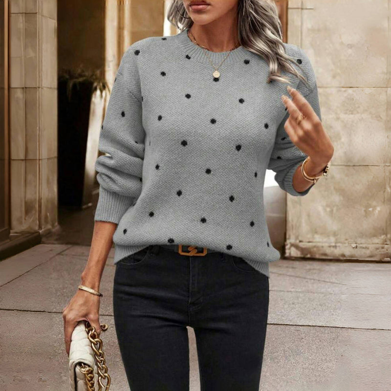 Maglione Pois Caldo-Leggero