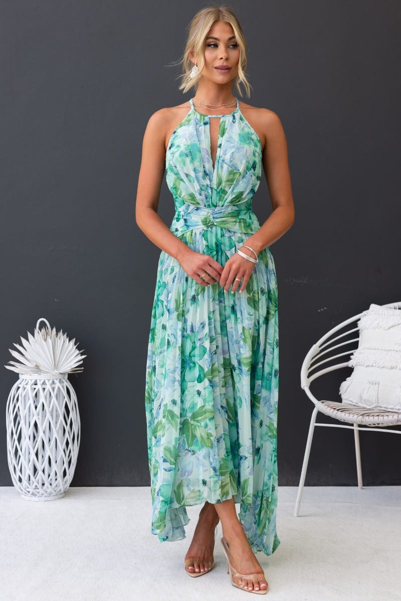 Elegante Abito Floreale