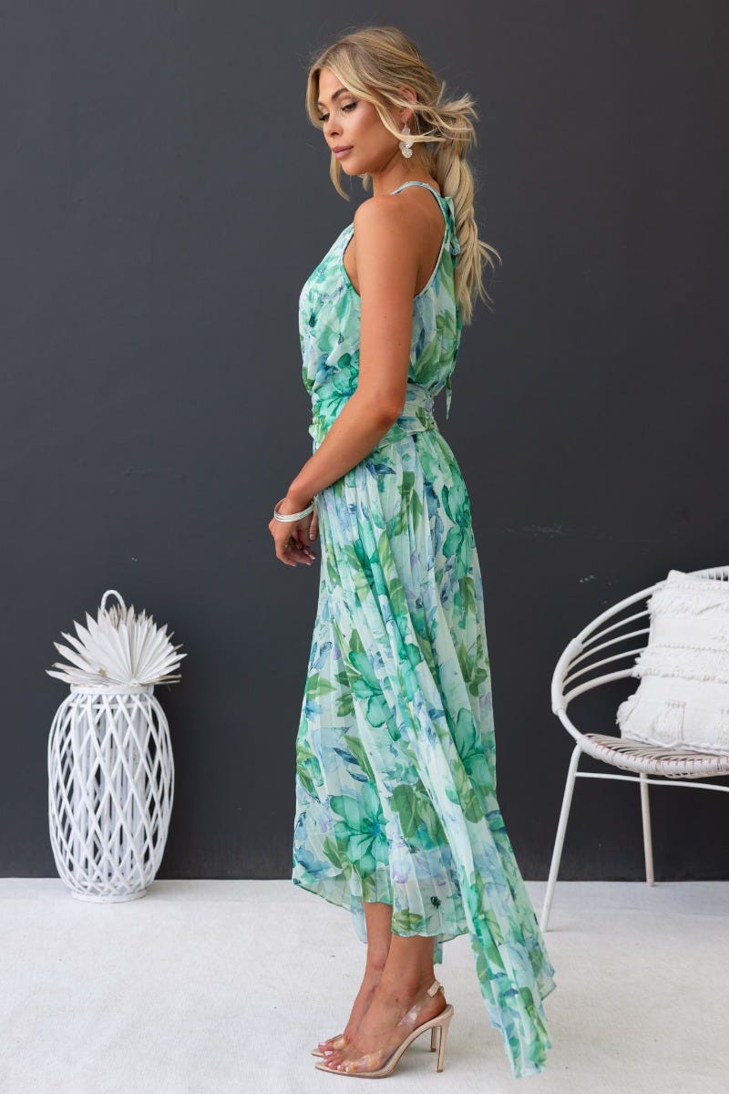 Elegante Abito Floreale