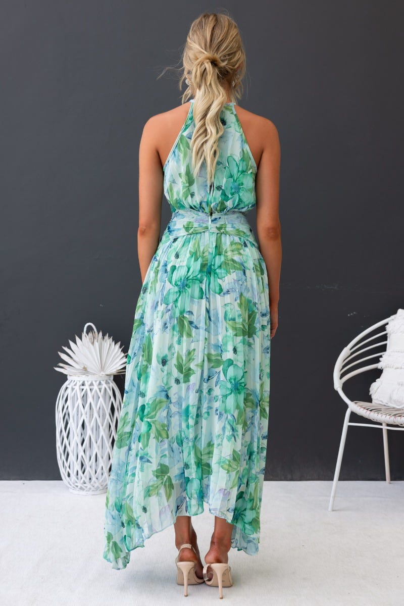 Elegante Abito Floreale
