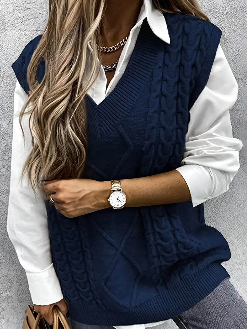Maglione Scollo V Snellente