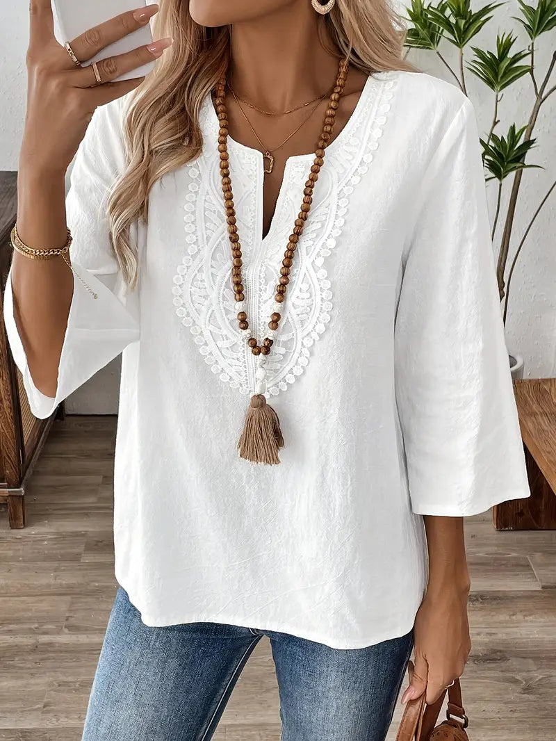 Blusa Floreale No-Stiro