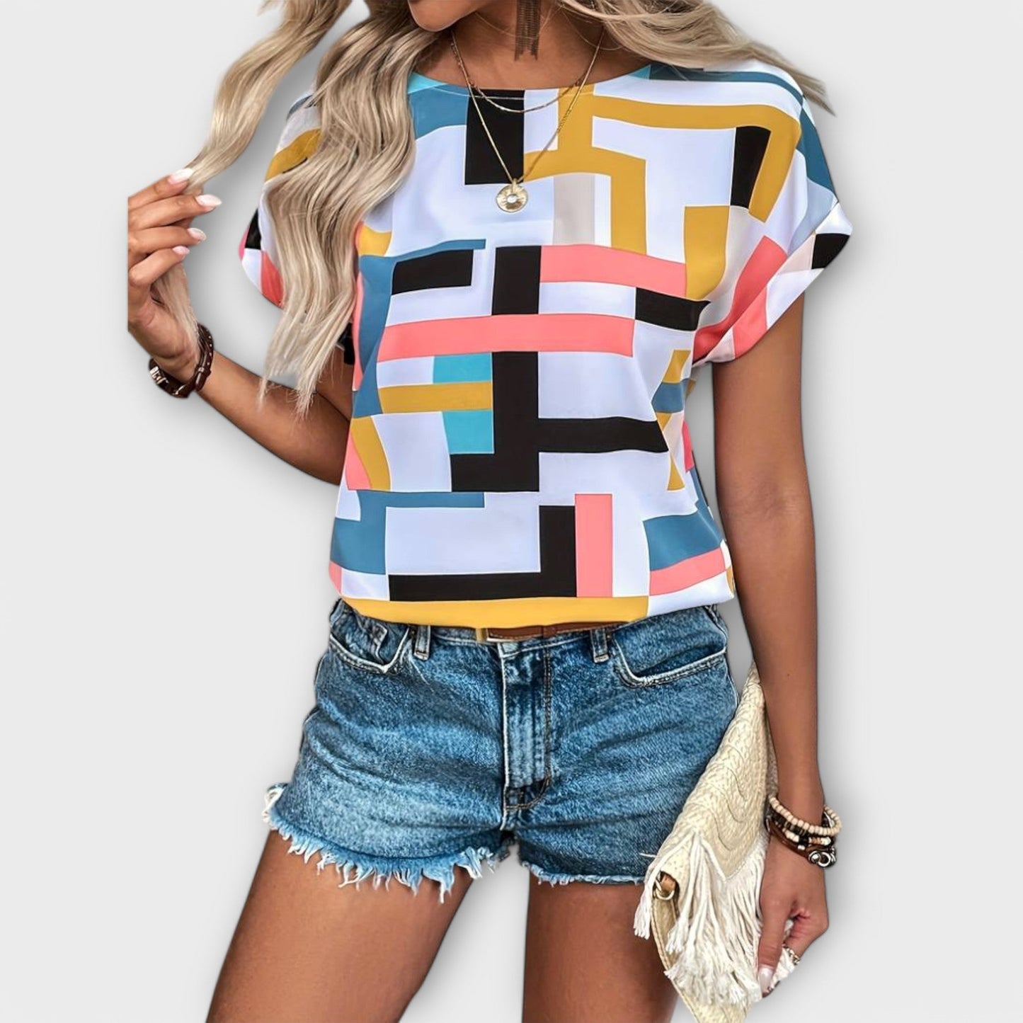 Blusa Elegante E Comoda
