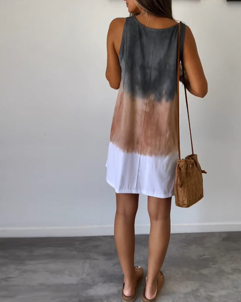 Abito Mini Tie-Dye Estivo