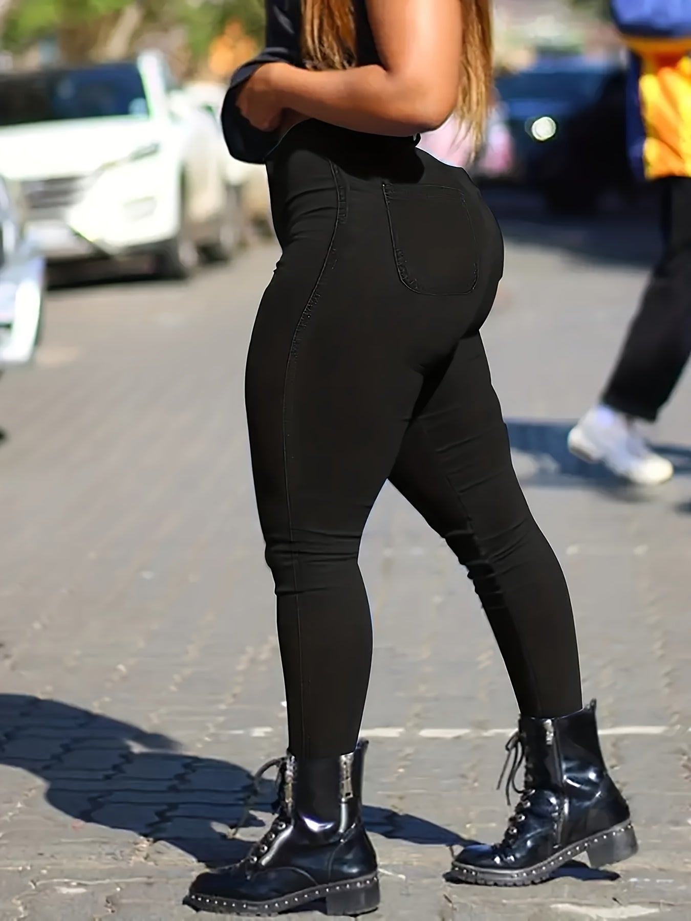 Pantaloni Modellanti Neri