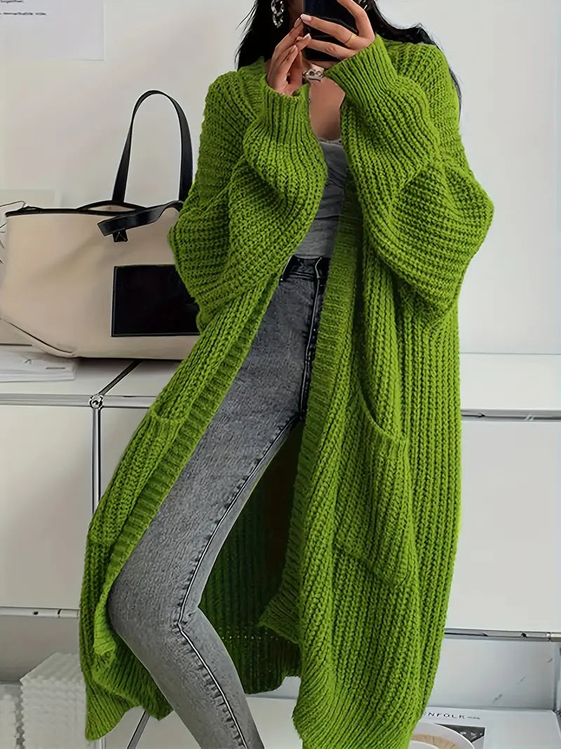 Cardigan Lungo Senza-Stiro