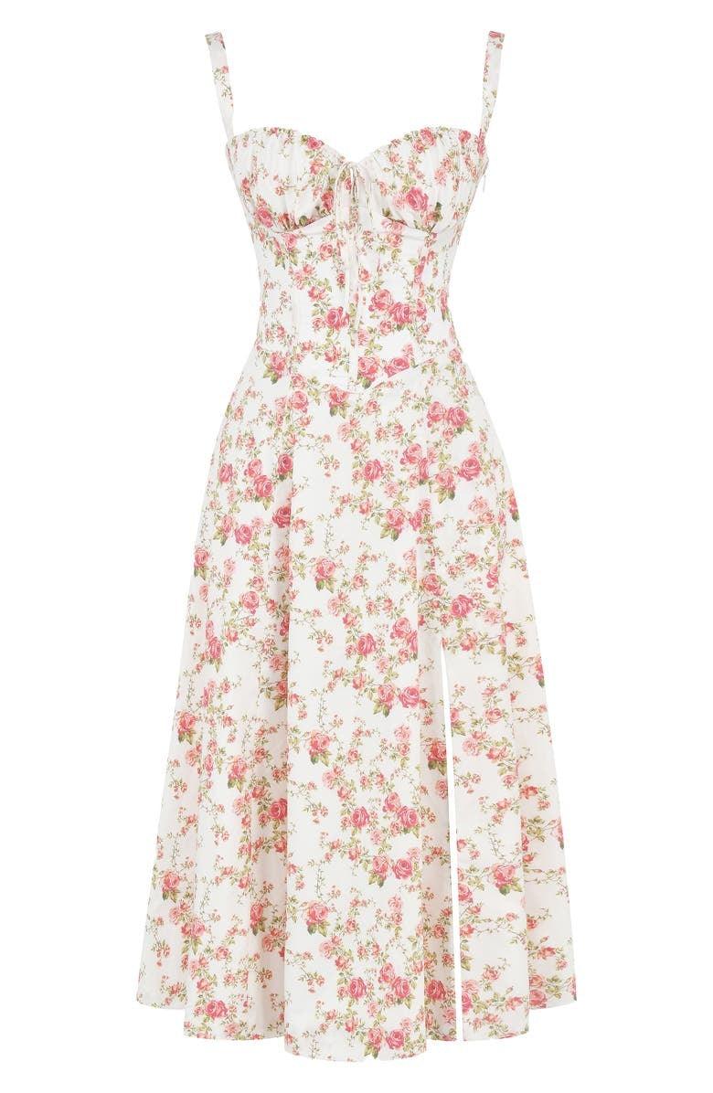 Allure Corset Midi Dress