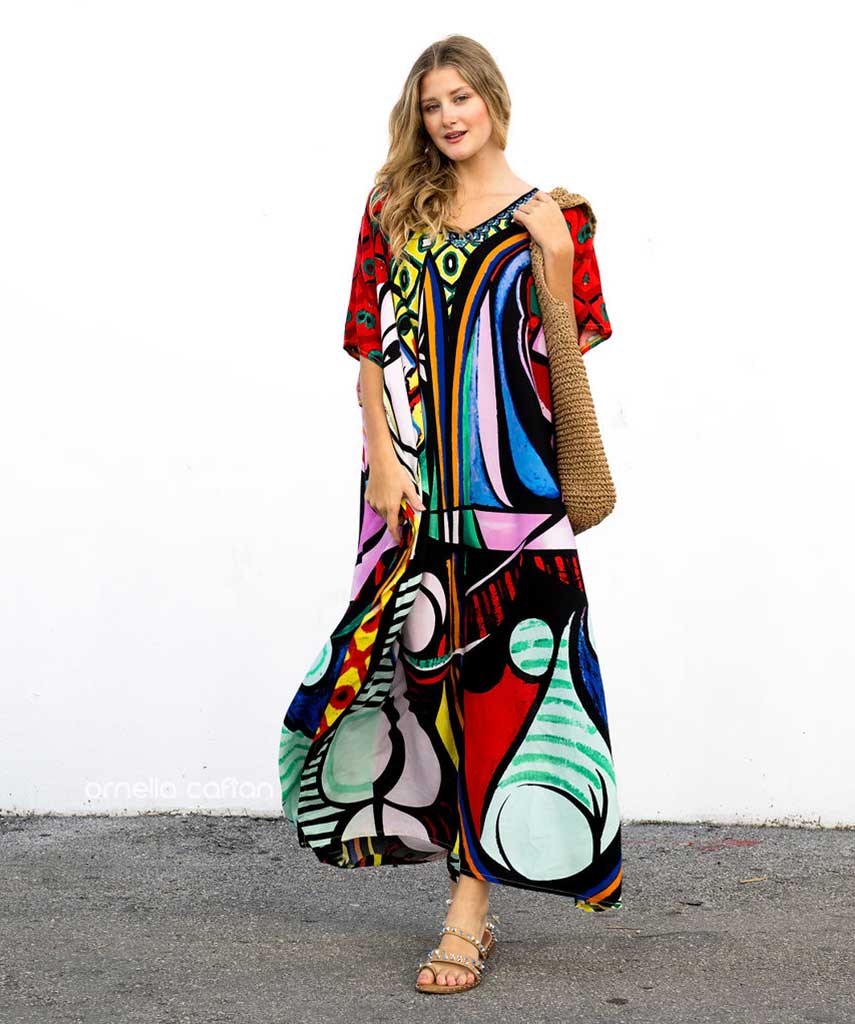 Caftano Elegante Flow-Leggero