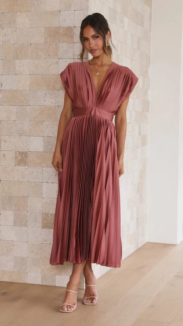 Midi Abito Elegante Raffinato