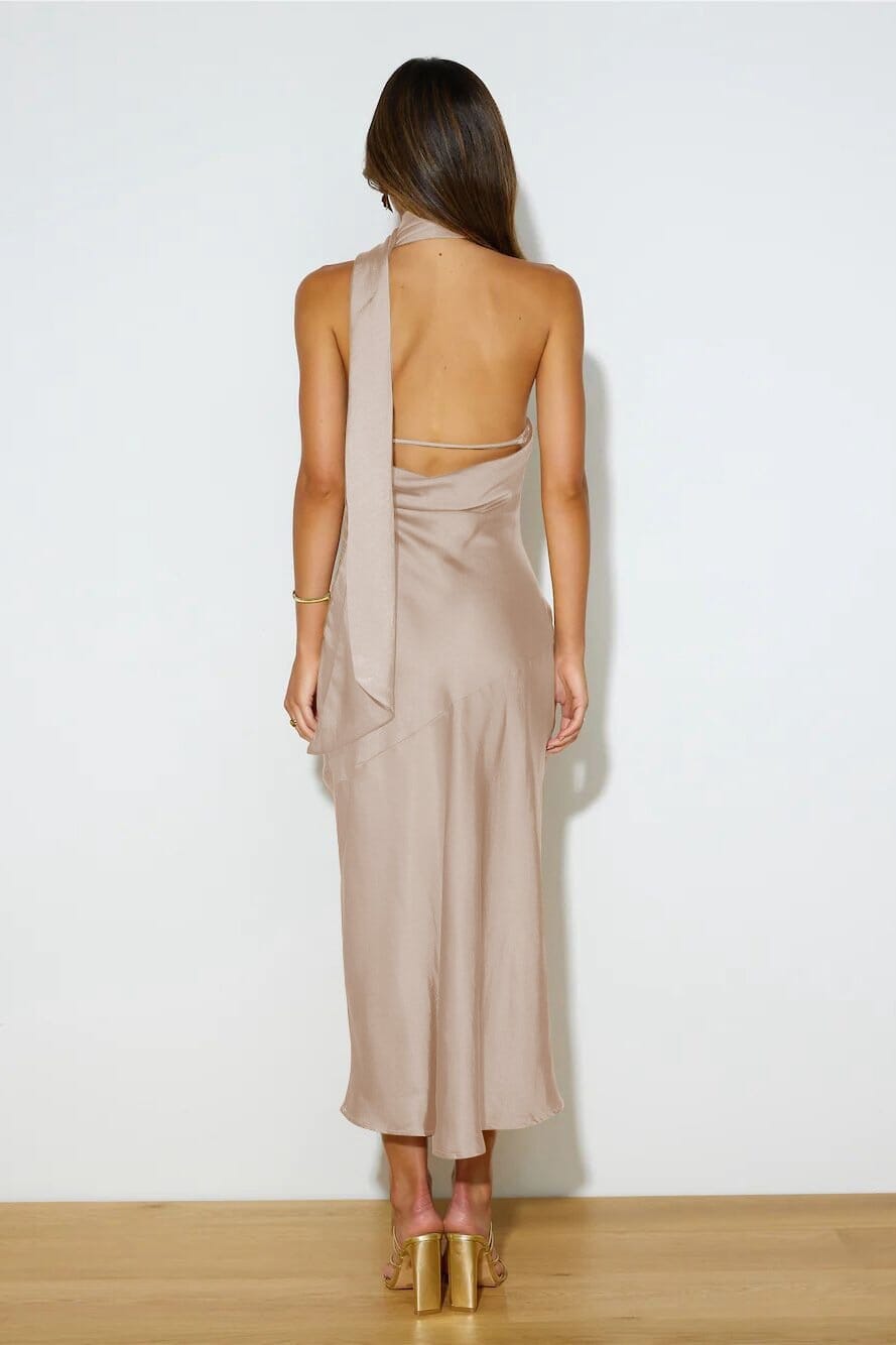 Vestito Midi Lusso in Seta