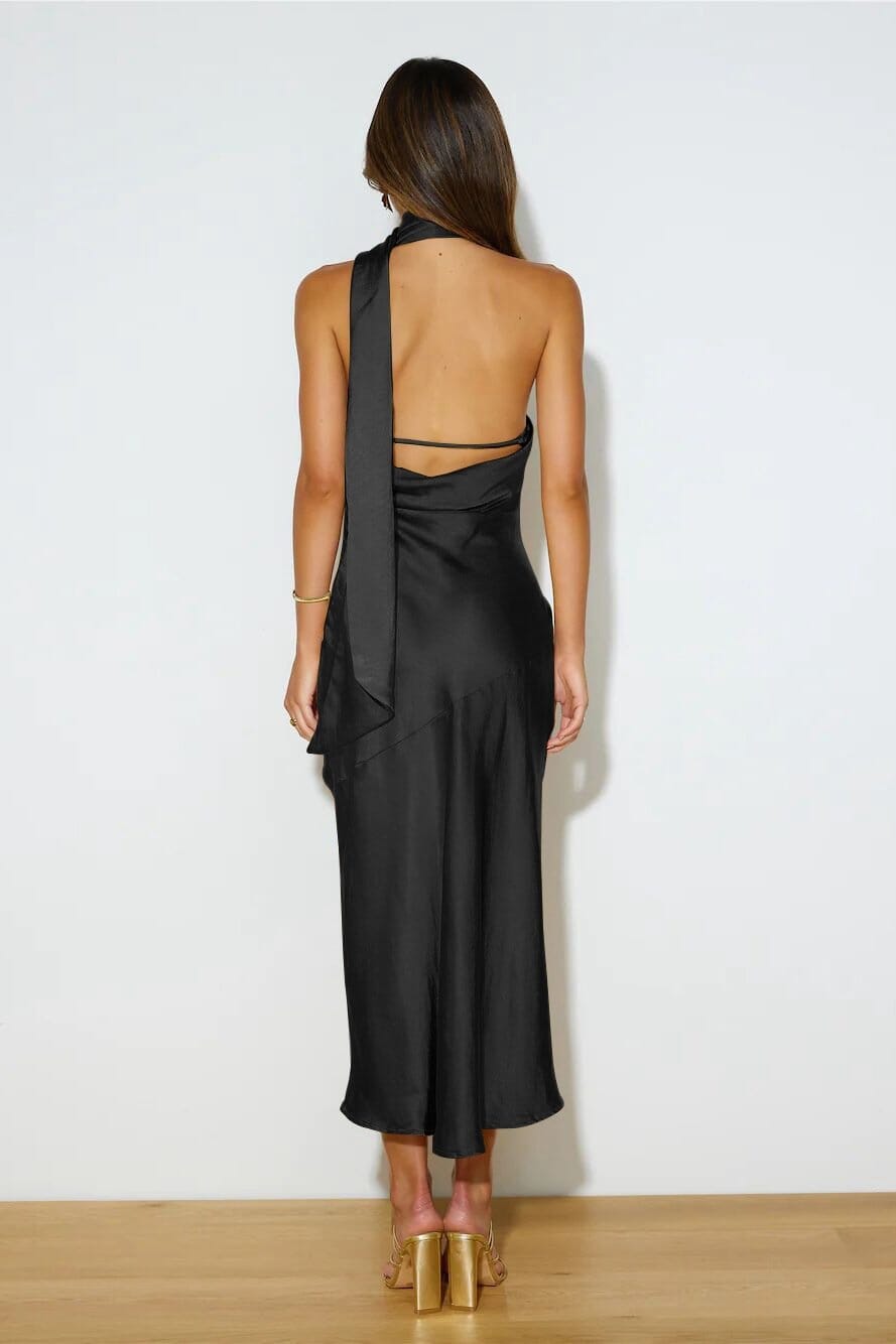 Vestito Midi Lusso in Seta