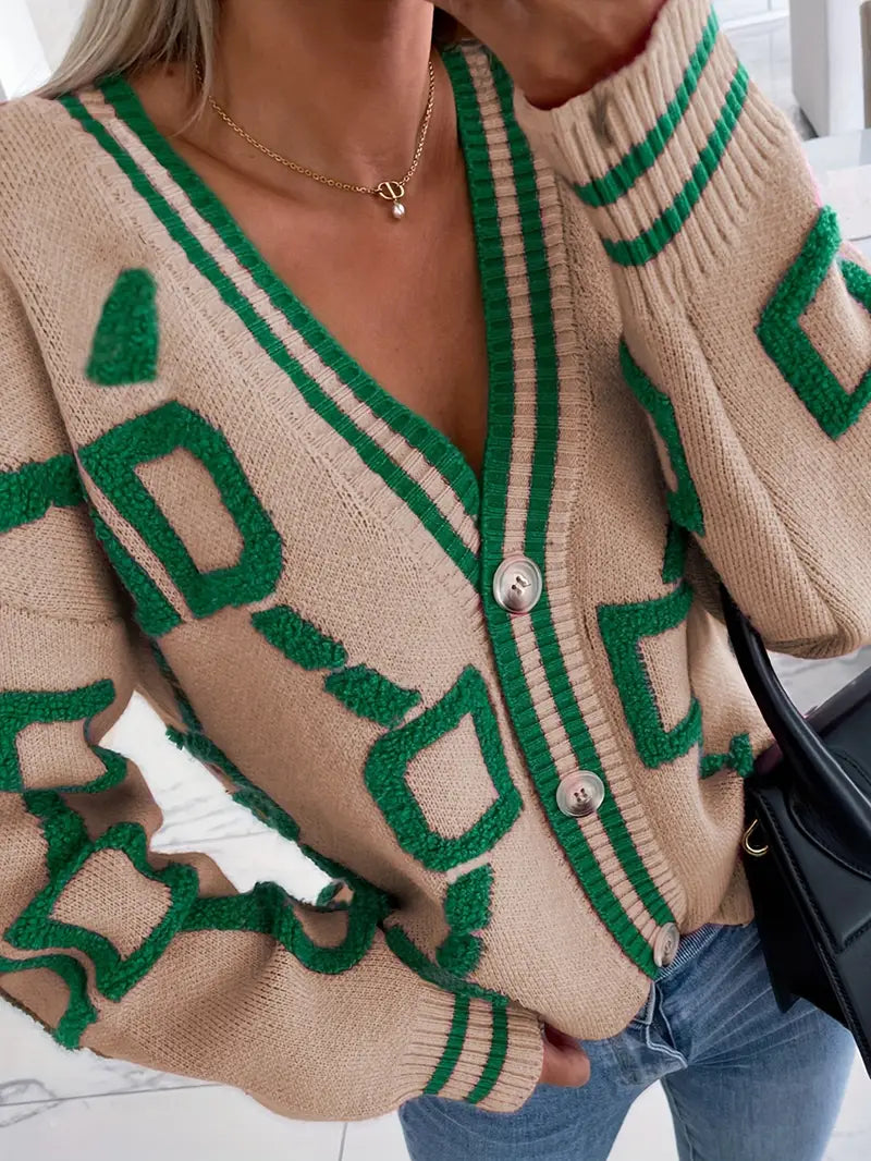 Cardigan Scollo V Snellente