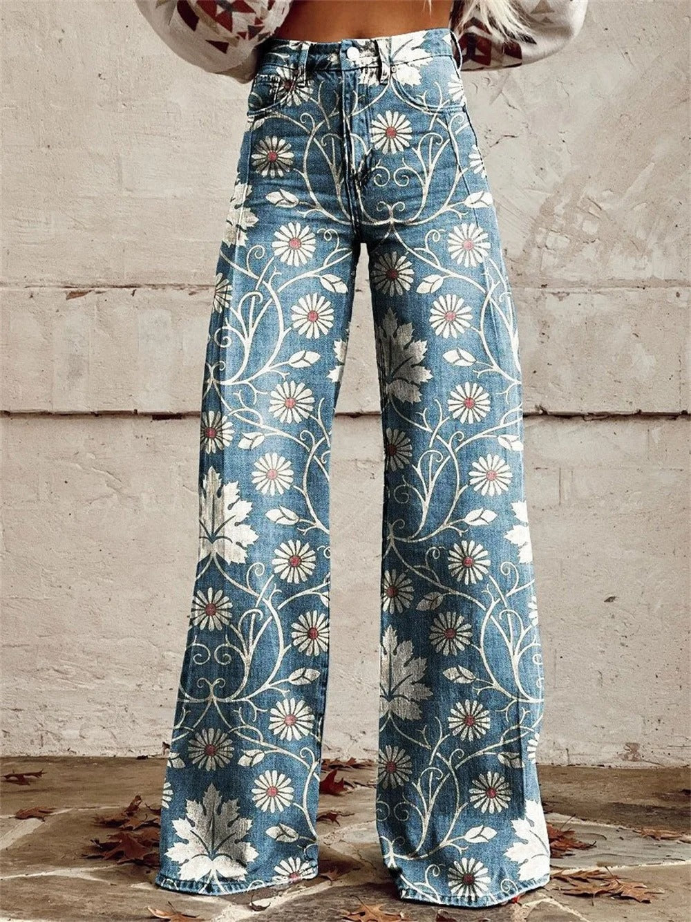 Savannah-Pantaloni Gamba-Ampia