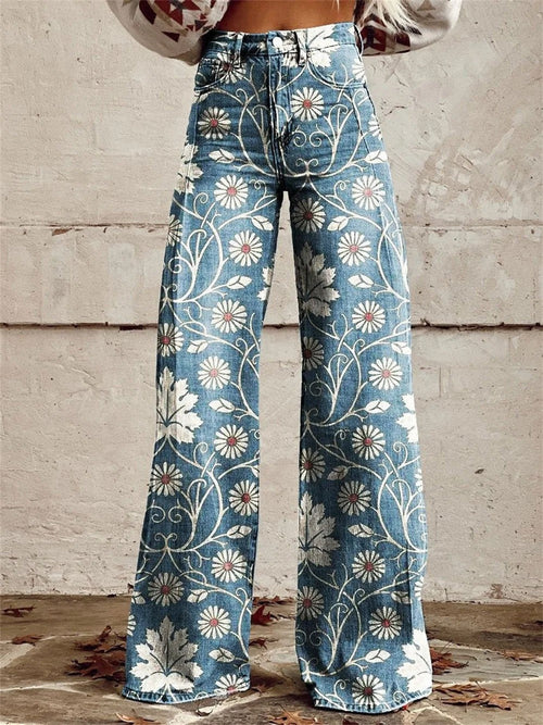 Savannah-Pantaloni Gamba-Ampia