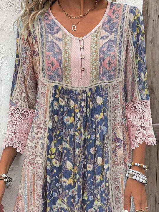 Scarlette Vintage-Boho Dress