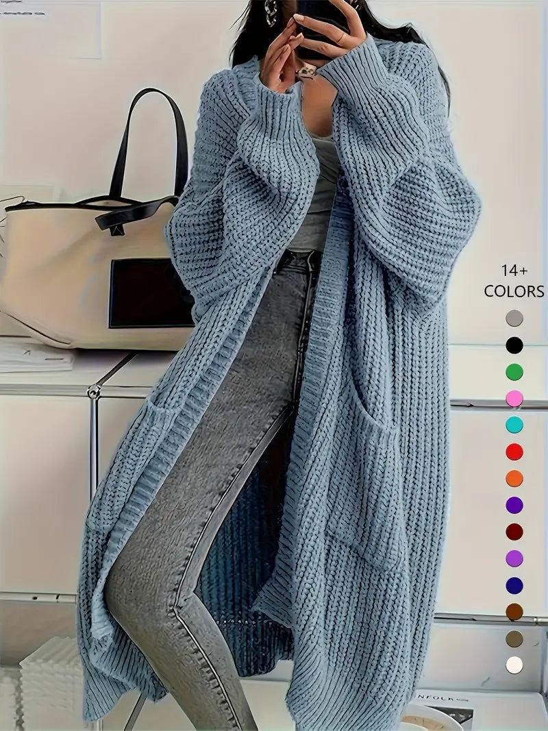 Cappotto Al Ginocchio Easy-Chic