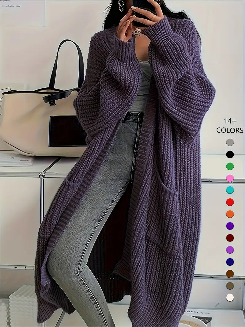 Cappotto Al Ginocchio Easy-Chic