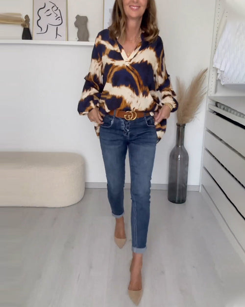 Flattering V-Neck for Timeless Charm