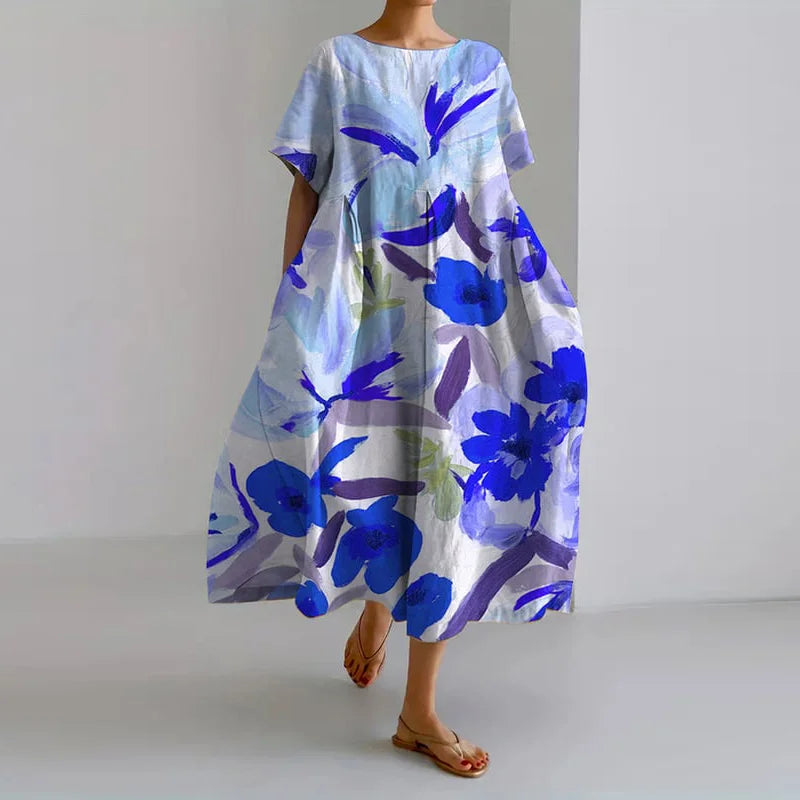 Abito Floreale Comfort