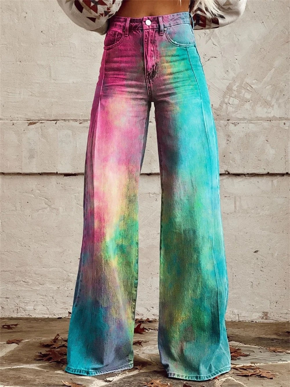 Pantaloni Ample E Luminosi