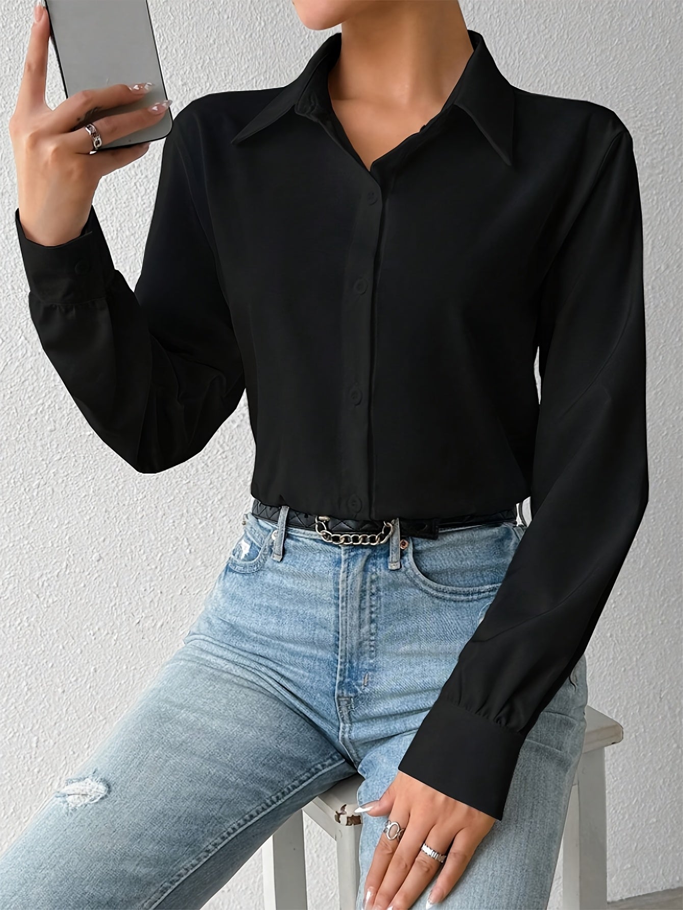 Blusa No-Stiro Chic