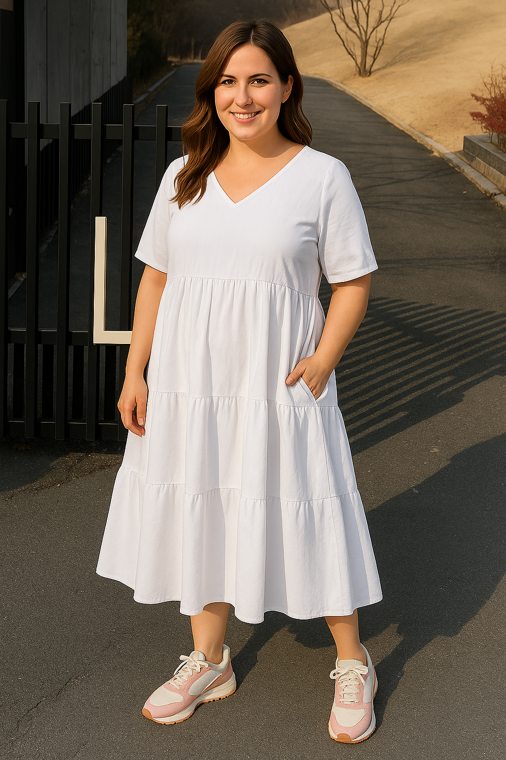 Vestito Flowy Comfort-Cotton