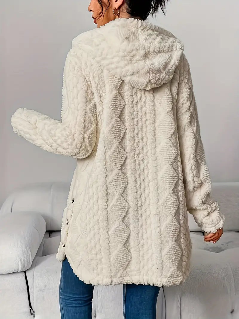 Cappotto Lungo Cappuccio Cura-Facile