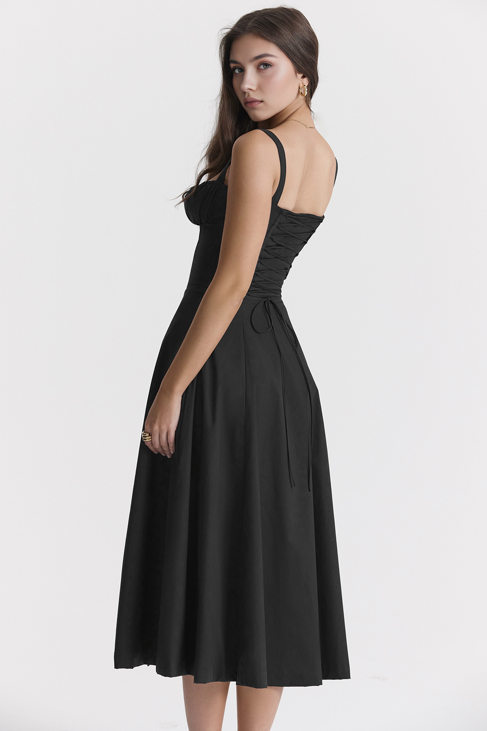 Allure Corset Midi Dress