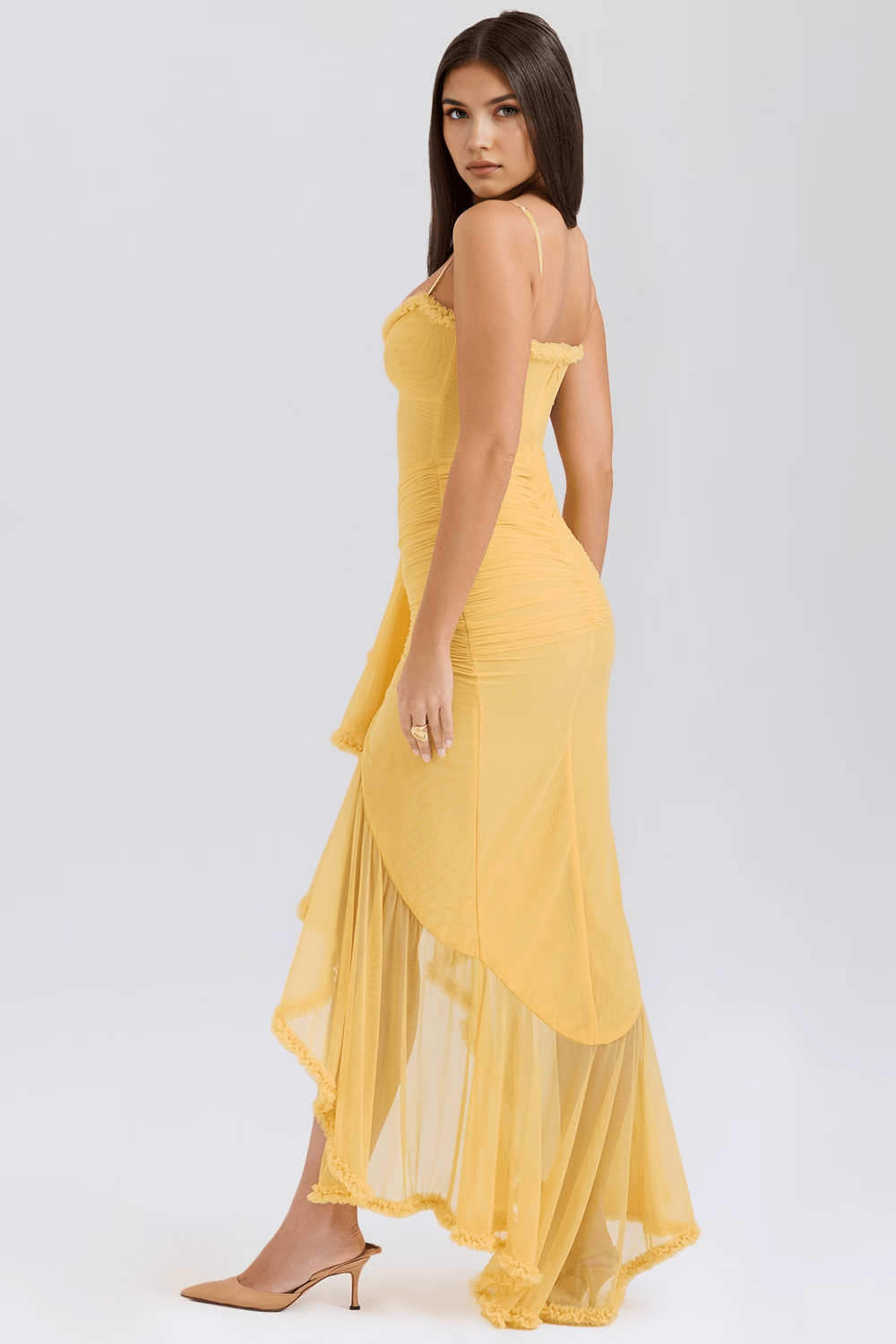 Eleganza Ruffle per Eventi Speciali