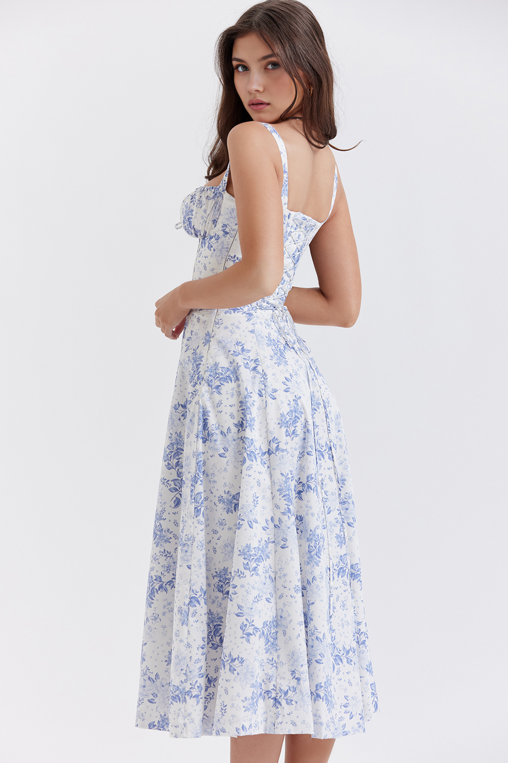 Allure Corset Midi Dress