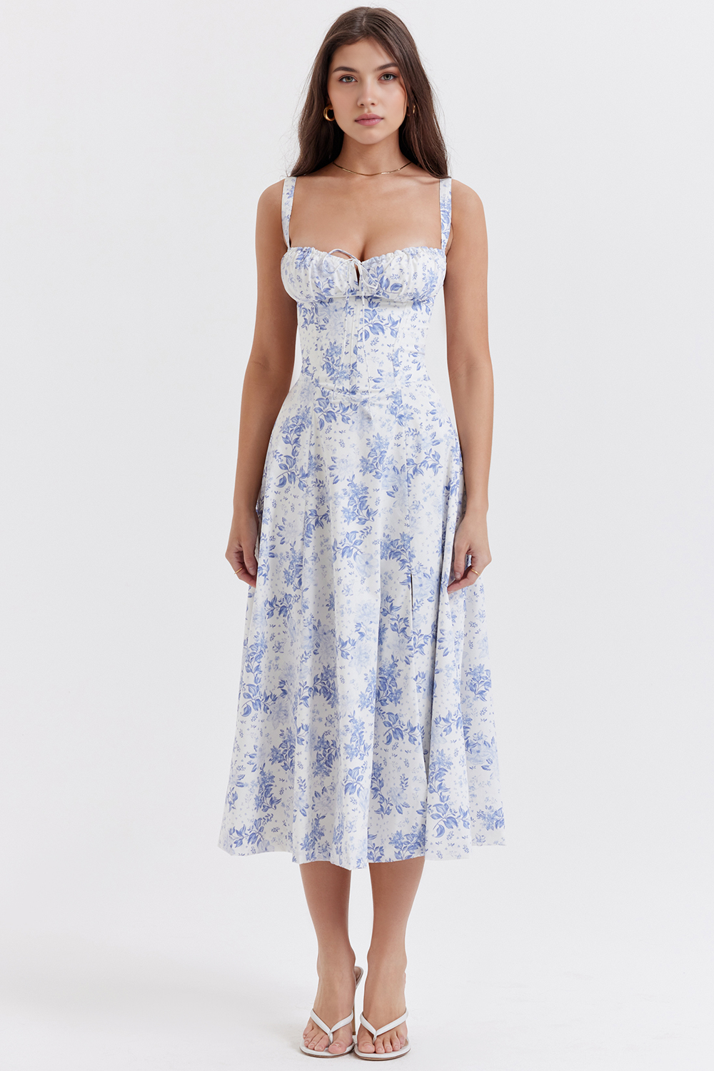 Allure Corset Midi Dress