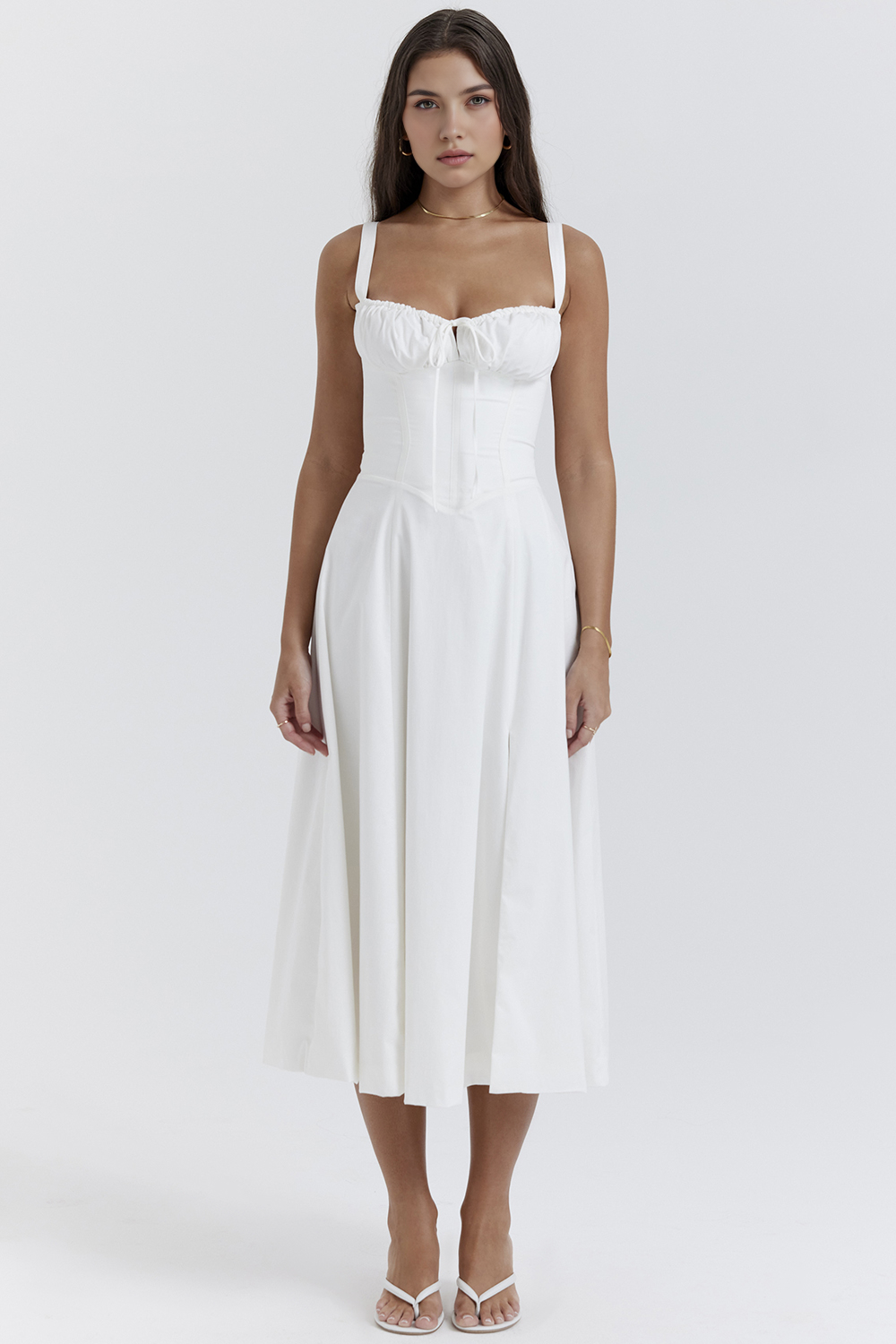 Allure Corset Midi Dress