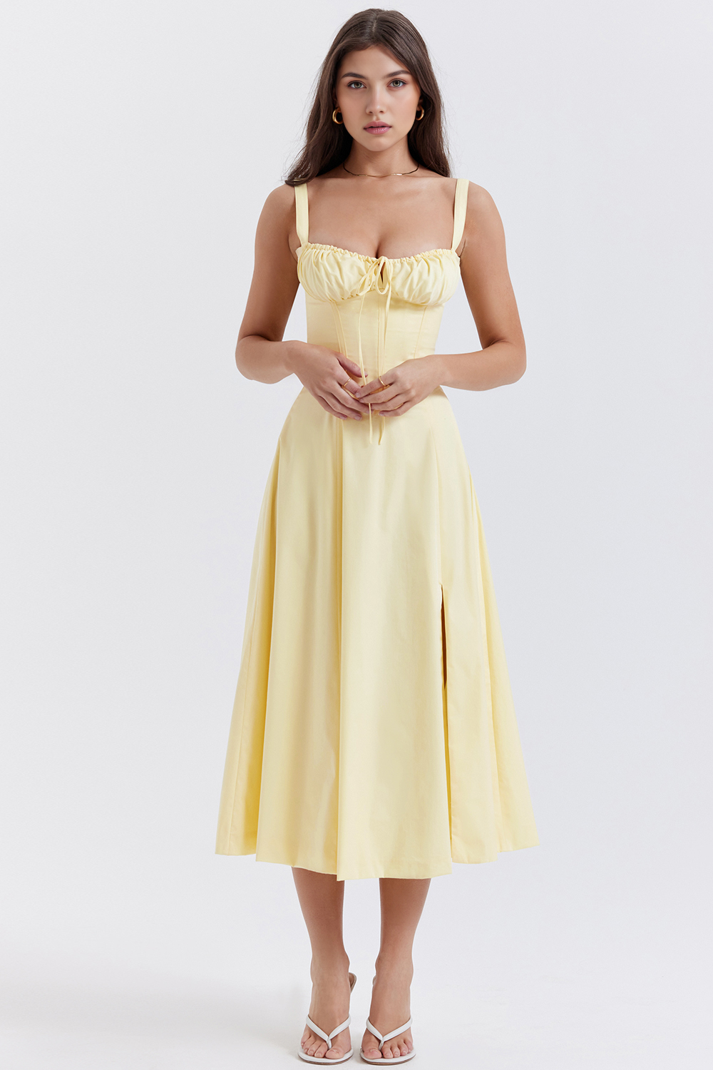 Allure Corset Midi Dress
