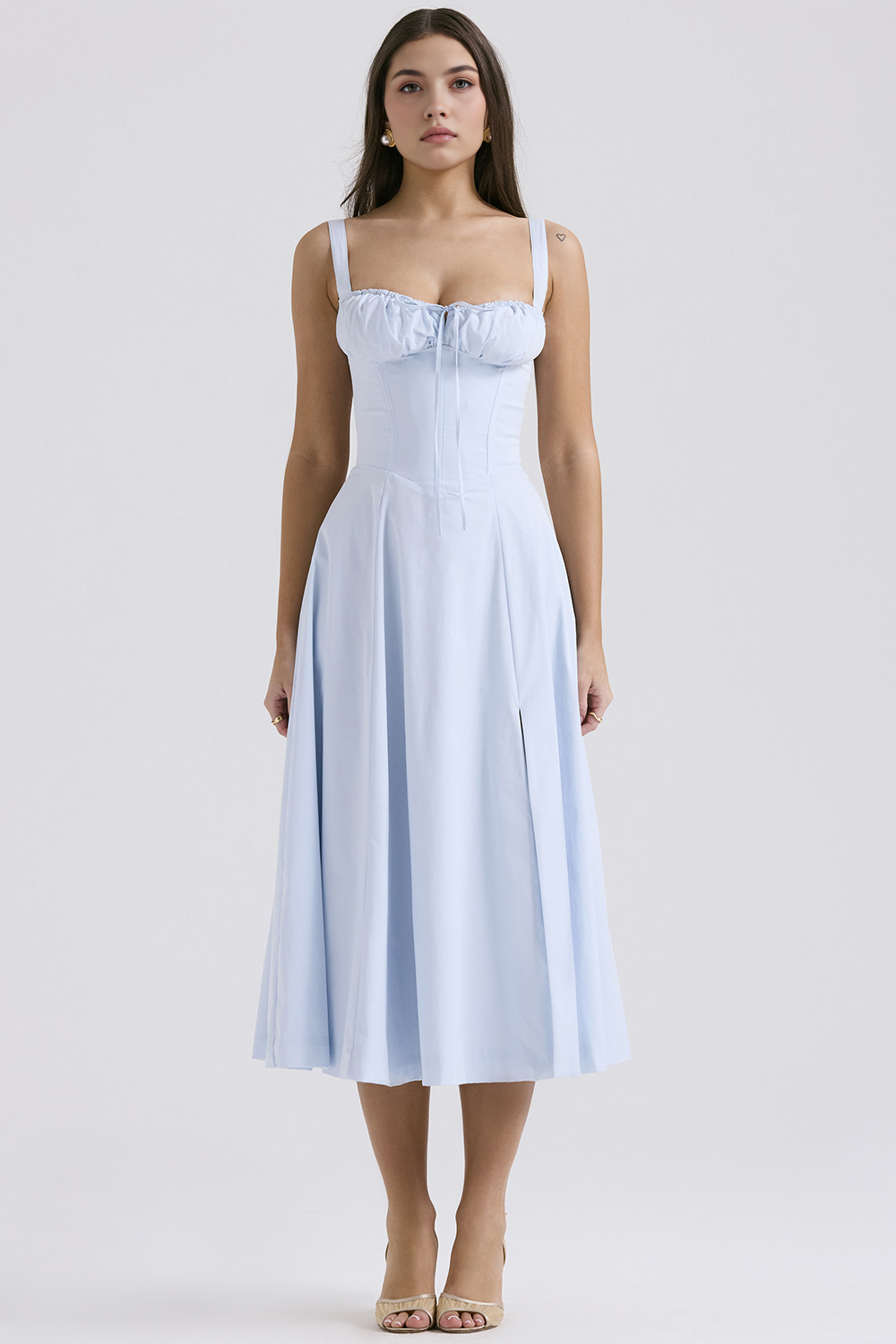 Allure Corset Midi Dress