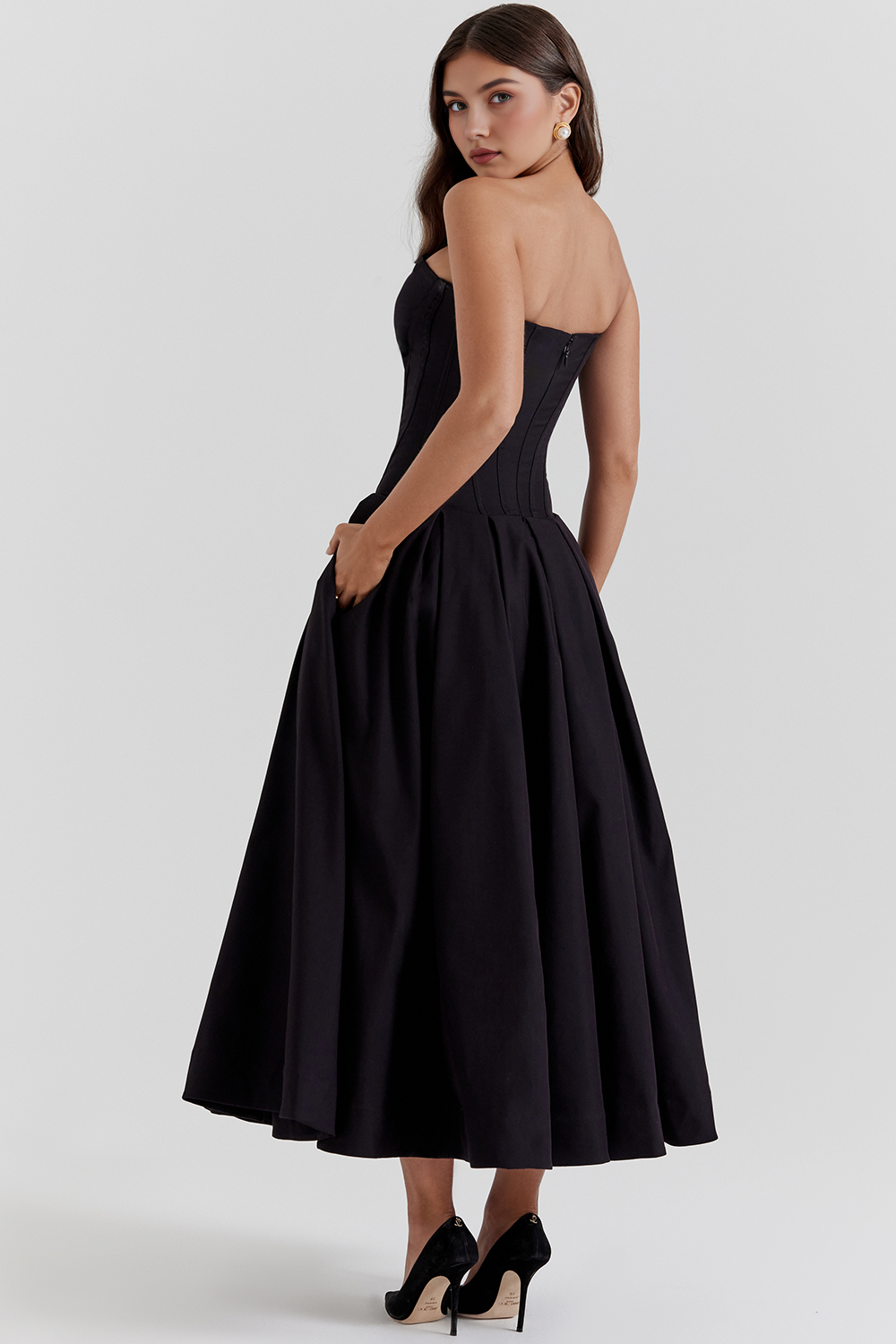 Eleganza Grace Midi Dress