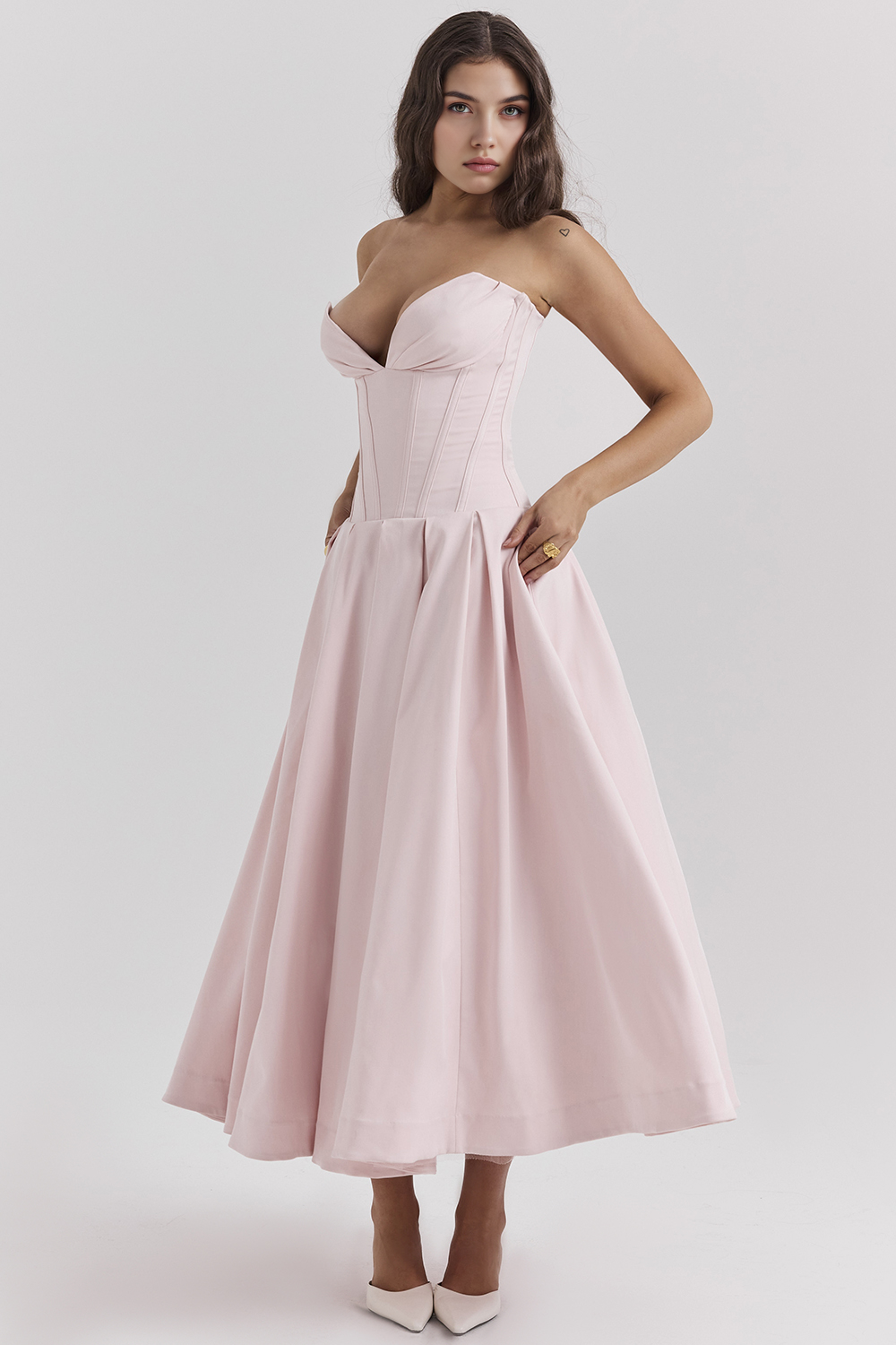 Eleganza Grace Midi Dress