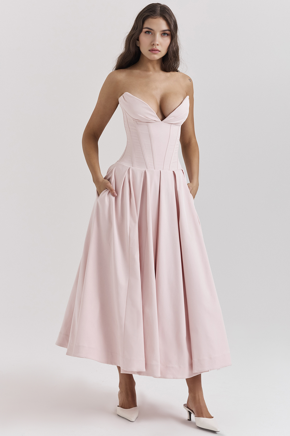 Eleganza Grace Midi Dress