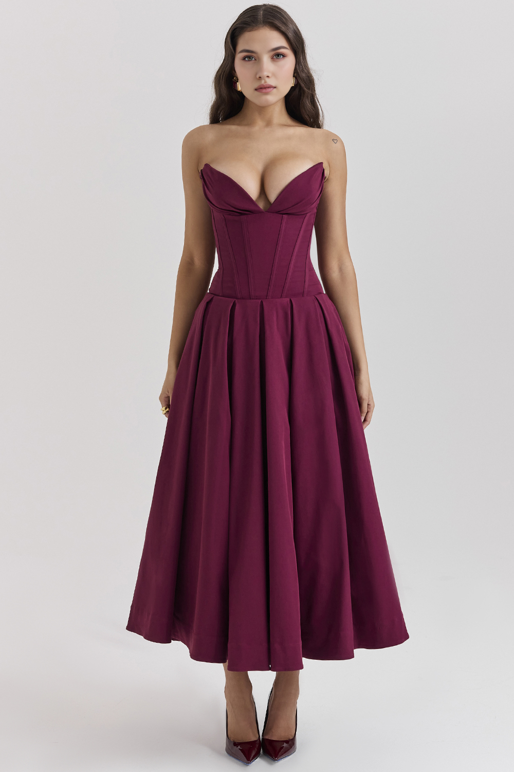 Eleganza Grace Midi Dress