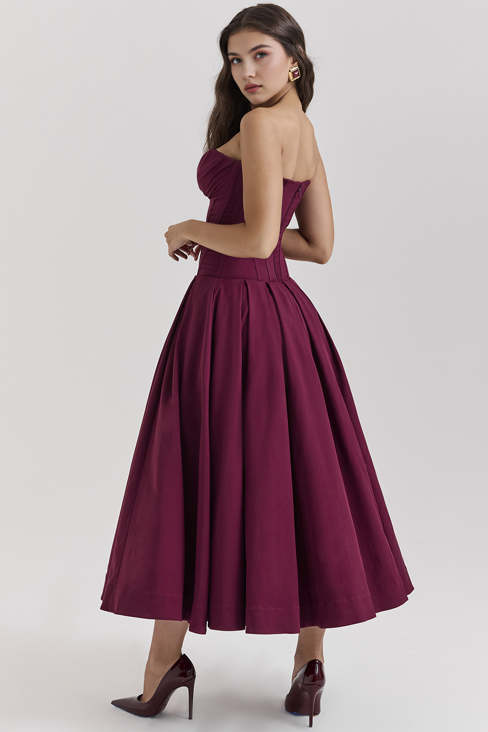 Eleganza Grace Midi Dress
