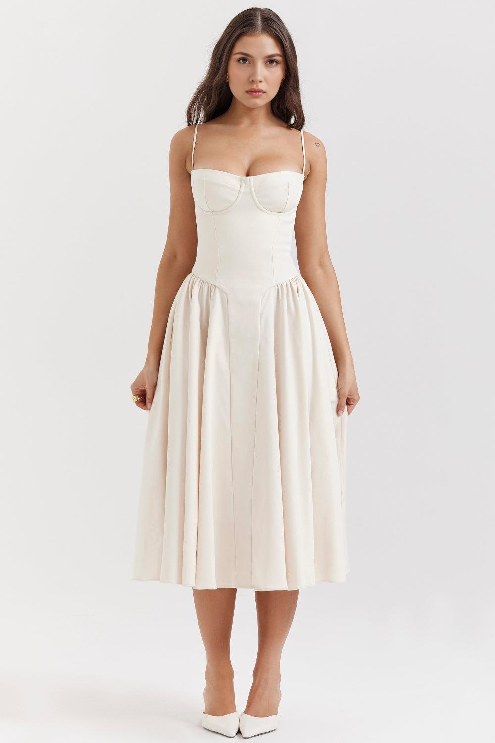Chic-Flare Midi Dress