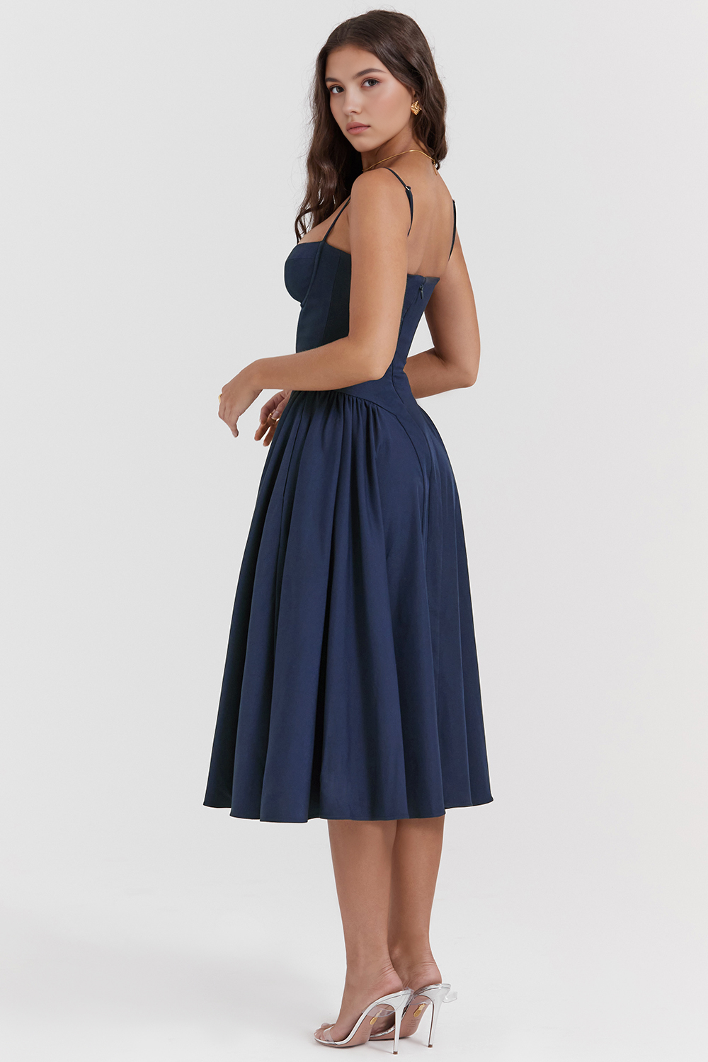 Chic-Flare Midi Dress