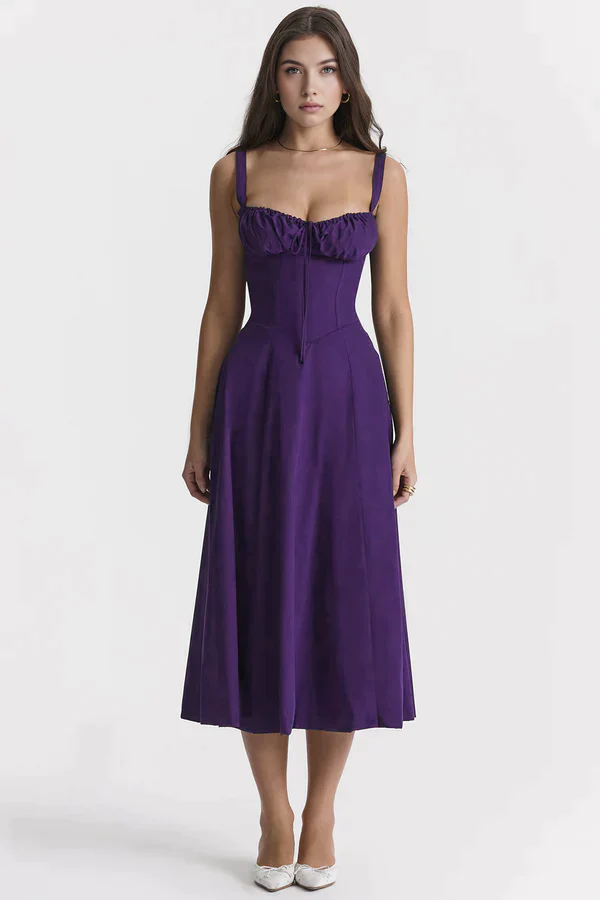 Allure Corset Midi Dress