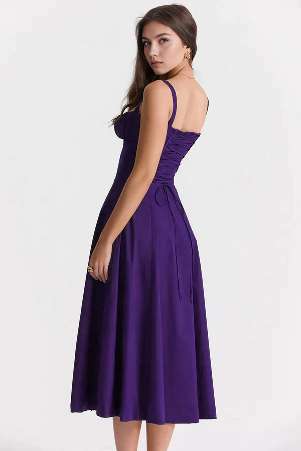 Allure Corset Midi Dress
