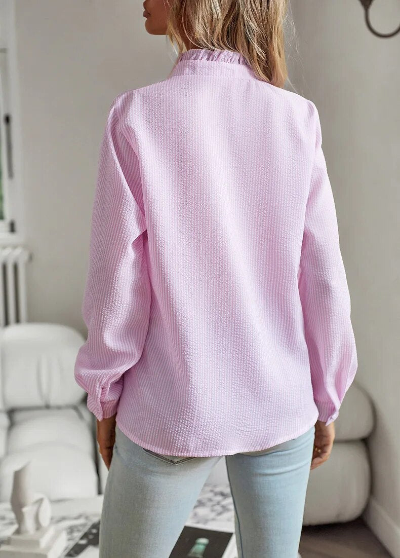 Ruffled Elegance Blouse