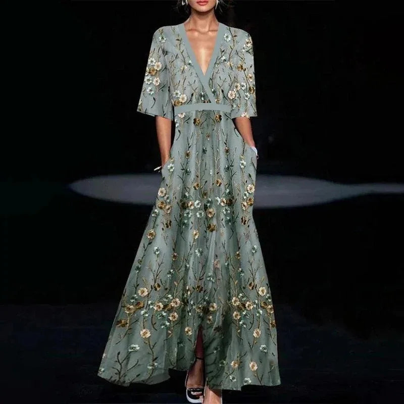 Eleganza Floreale Abito
