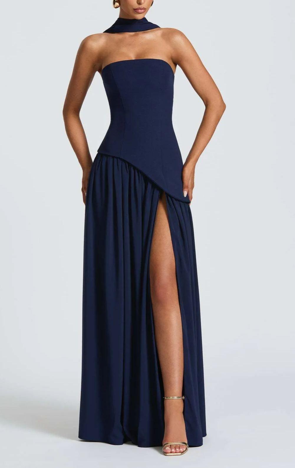 Vestito Maxi Elegante Spacco