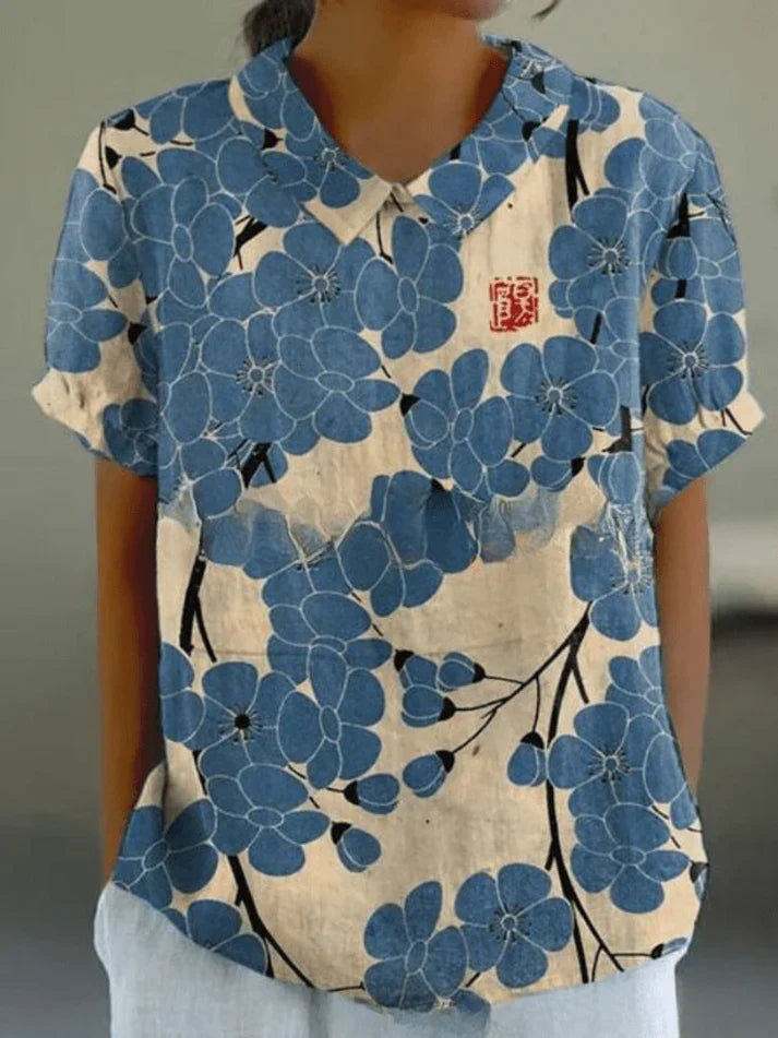 Fresco-Blossom Blouse